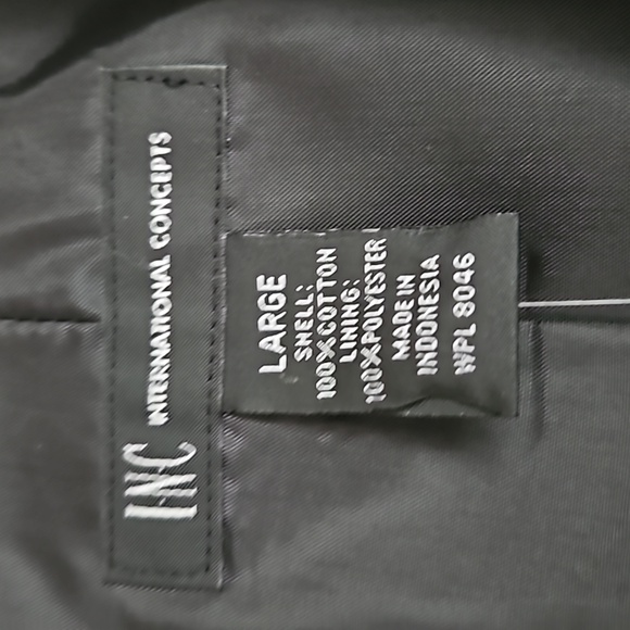 Beautiful INC double breastfed knit coat, black, sz L, NWT - Picture 2 of 5